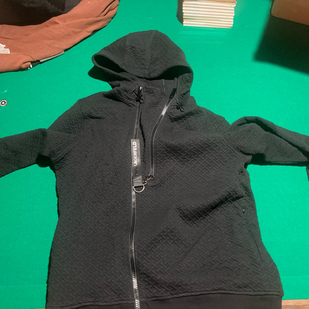 Karl Lagerfeld mens sweatshirt light jacket